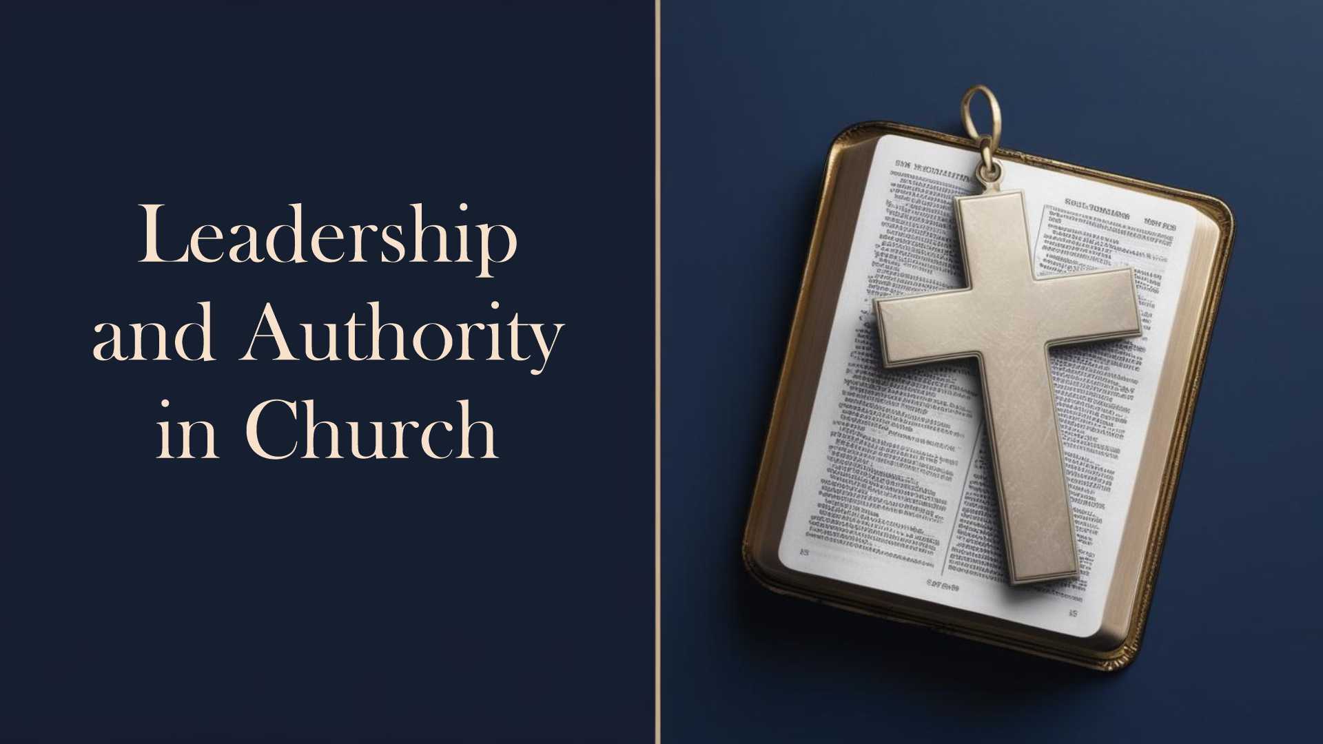 Leadership and authority